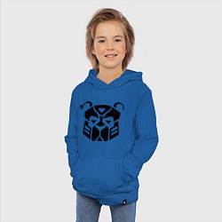 Толстовка детская хлопковая Pandabot, цвет: синий — фото 2