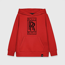 Детская толстовка-худи Rolls-Royce logo
