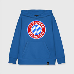 Толстовка детская хлопковая Bayern Munchen FC, цвет: синий