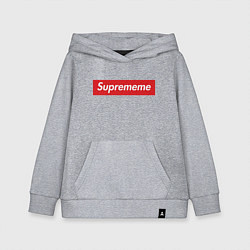 Толстовка детская хлопковая Suprememe, цвет: меланж