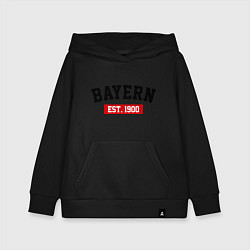 Детская толстовка-худи FC Bayern Est. 1900