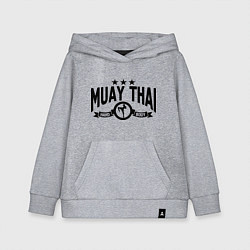 Детская толстовка-худи Muay thai boxing