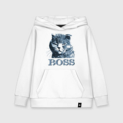 Детская толстовка-худи Boss cat