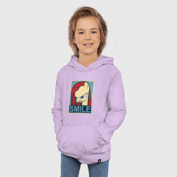 Толстовка детская хлопковая MLP: Smile, цвет: лаванда — фото 2