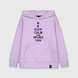 Детская толстовка-худи Keep Calm & Spurs fan