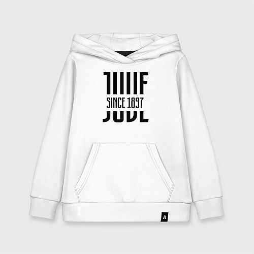 Детская толстовка-худи Juve Since 1897 / Белый – фото 1