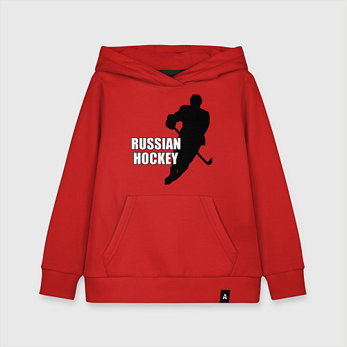 Детская толстовка-худи Russian Red Hockey / Красный – фото 1