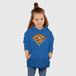 Толстовка детская хлопковая Wi-Fi Pizza, цвет: синий — фото 2