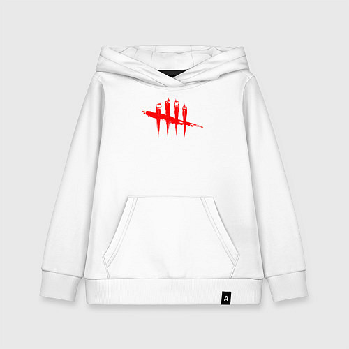 Детская толстовка-худи DEAD BY DAYLIGHT / Белый – фото 1