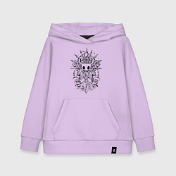 Толстовка детская хлопковая Hollow Knight, цвет: лаванда