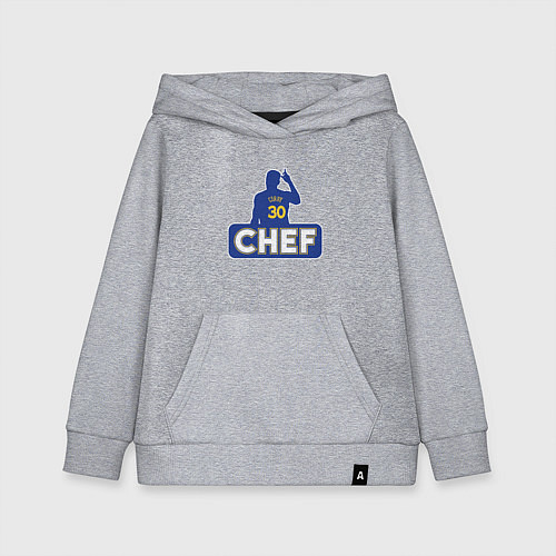 Детская толстовка-худи Curry / Меланж – фото 1