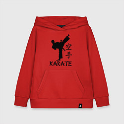 Детская толстовка-худи Karate craftsmanship
