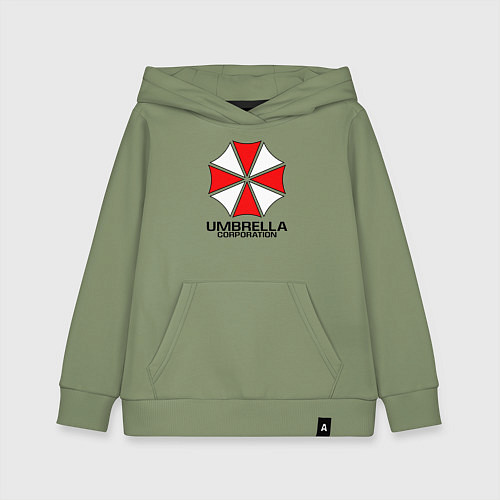 Детская толстовка-худи UMBRELLA CORP / Авокадо – фото 1