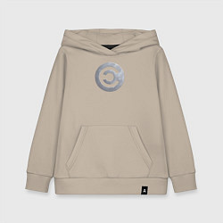 Толстовка детская хлопковая CALDARI, цвет: миндальный