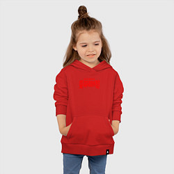 Толстовка детская хлопковая Stigmata, цвет: красный — фото 2