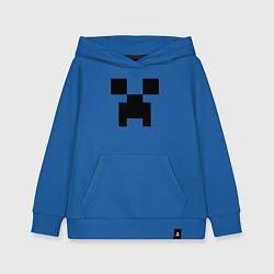 Толстовка детская хлопковая Minecraft, цвет: синий