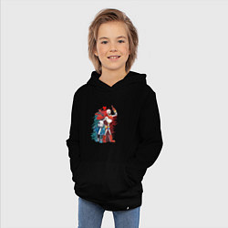 Толстовка детская хлопковая UNDERTALE, цвет: черный — фото 2