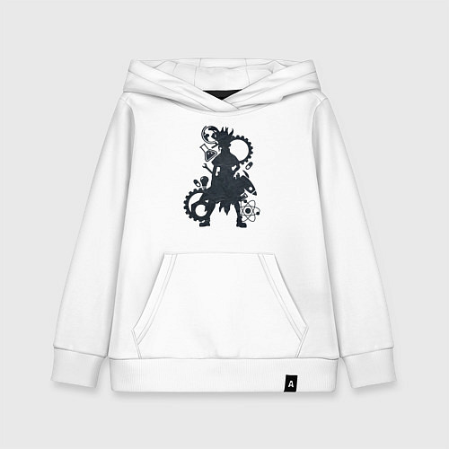 Детская толстовка-худи Доктор Стоун / Белый – фото 1