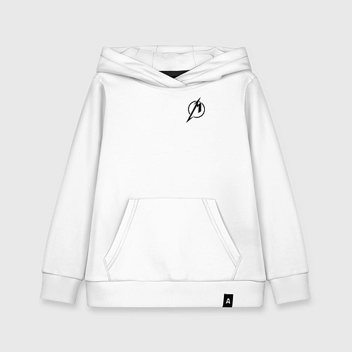 Детская толстовка-худи Metallicaспина / Белый – фото 1