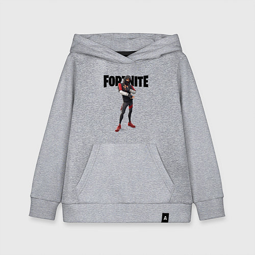 Детская толстовка-худи FORTNITE IKONIK / Меланж – фото 1