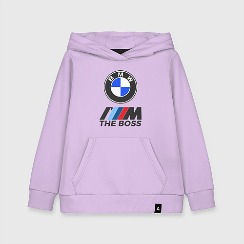 Детская толстовка-худи BMW BOSS / Лаванда – фото 1