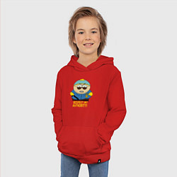 Толстовка детская хлопковая South Park, Эрик Картман, цвет: красный — фото 2