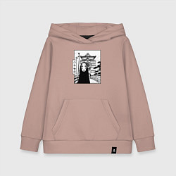 Детская толстовка-худи No-Face Spirited Away Ghibli