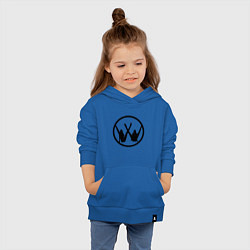 Толстовка детская хлопковая Volkswagen Z, цвет: синий — фото 2
