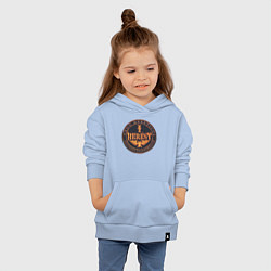 Толстовка детская хлопковая Ordo hereticus, цвет: мягкое небо — фото 2