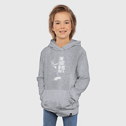 Толстовка детская хлопковая Элли с гитарой, цвет: меланж — фото 2