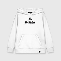 Толстовка детская хлопковая MIKASA SPORTS, цвет: белый