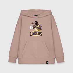 Детская толстовка-худи LeBron - Lakers