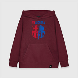 Детская толстовка-худи Barcelona FC