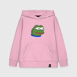 Толстовка детская хлопковая Pepe MonkaS, цвет: светло-розовый
