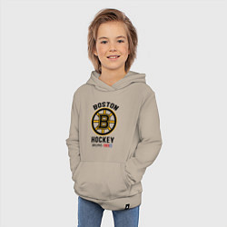 Толстовка детская хлопковая BOSTON BRUINS NHL, цвет: миндальный — фото 2