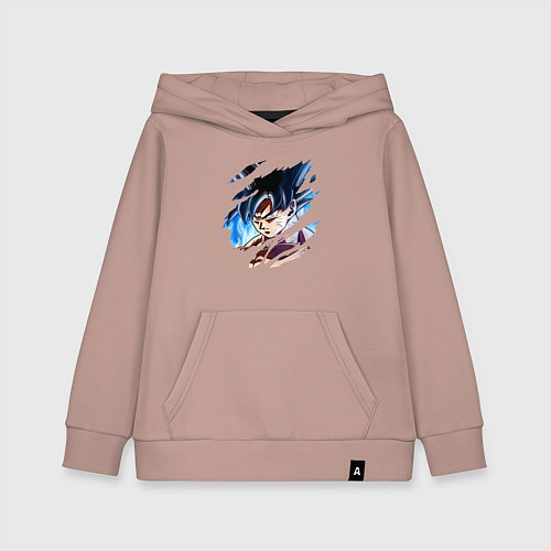 Детская толстовка-худи Dragon Ball / Пыльно-розовый – фото 1