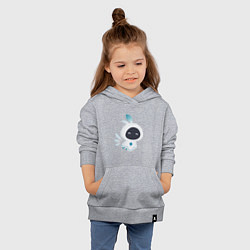 Толстовка детская хлопковая Милый дух ветра, цвет: меланж — фото 2