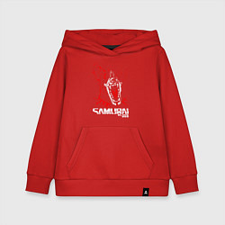 Толстовка детская хлопковая SAMURAI Cyberpunk 2077, цвет: красный