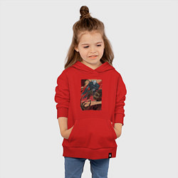 Толстовка детская хлопковая Мясник Ведьмак, цвет: красный — фото 2