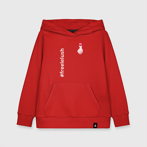 Детская толстовка-худи Свободу Лелушу / Красный – фото 1