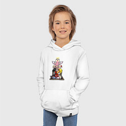 Толстовка детская хлопковая THE BINDING OF ISAAC, цвет: белый — фото 2