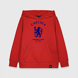 Толстовка детская хлопковая Chelsea Est. 1905, цвет: красный