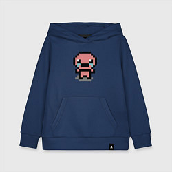 Толстовка детская хлопковая Pixel isaac, цвет: тёмно-синий