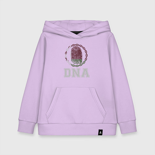 Детская толстовка-худи Беларусь в ДНК / Лаванда – фото 1