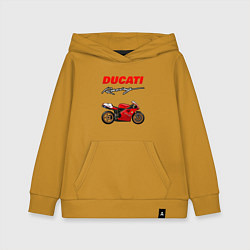 Детская толстовка-худи DUCATI ДУКАТИ MOTOSPORT