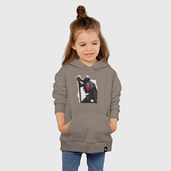 Толстовка детская хлопковая Bloodborne, цвет: утренний латте — фото 2