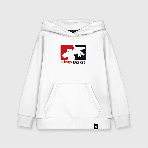 Детская толстовка-худи Limp Bizkit / Белый – фото 1