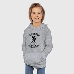 Толстовка детская хлопковая Chelsea CFC, цвет: меланж — фото 2