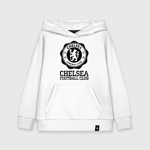 Детская толстовка-худи Chelsea FC: Emblem / Белый – фото 1