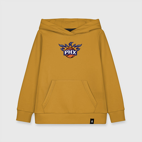 Детская толстовка-худи Phoenix Suns / Горчичный – фото 1